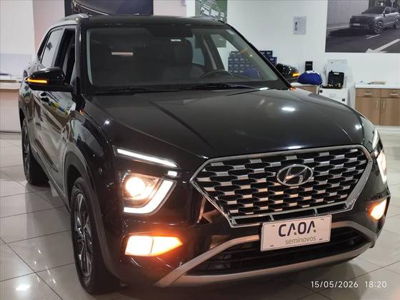 HYUNDAI CRETA 1.0 TGDI FLEX PLATINUM AUTOMÁTICO HYUNDAI CRETA 1.0 TGDI FLEX PLATINUM AUTOMÁTICO